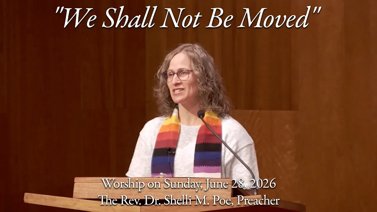 We Shall Not Be Moved