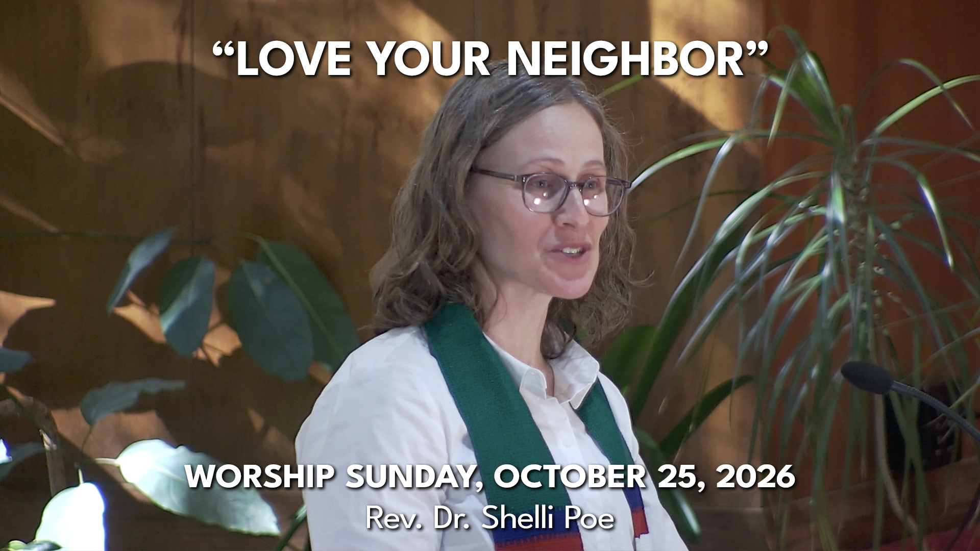 "Love Your Neighbor" 