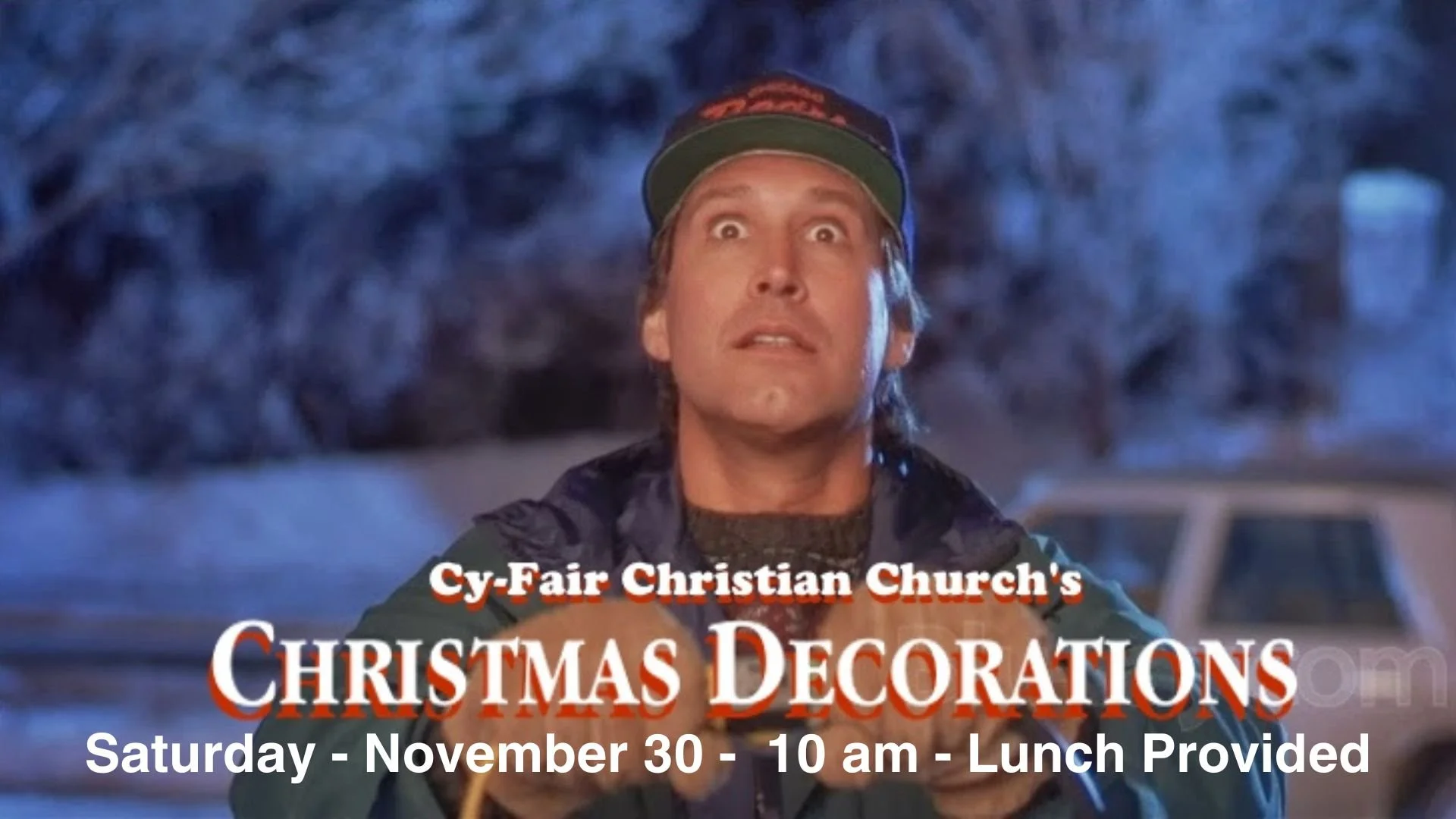 Church Decorating Event