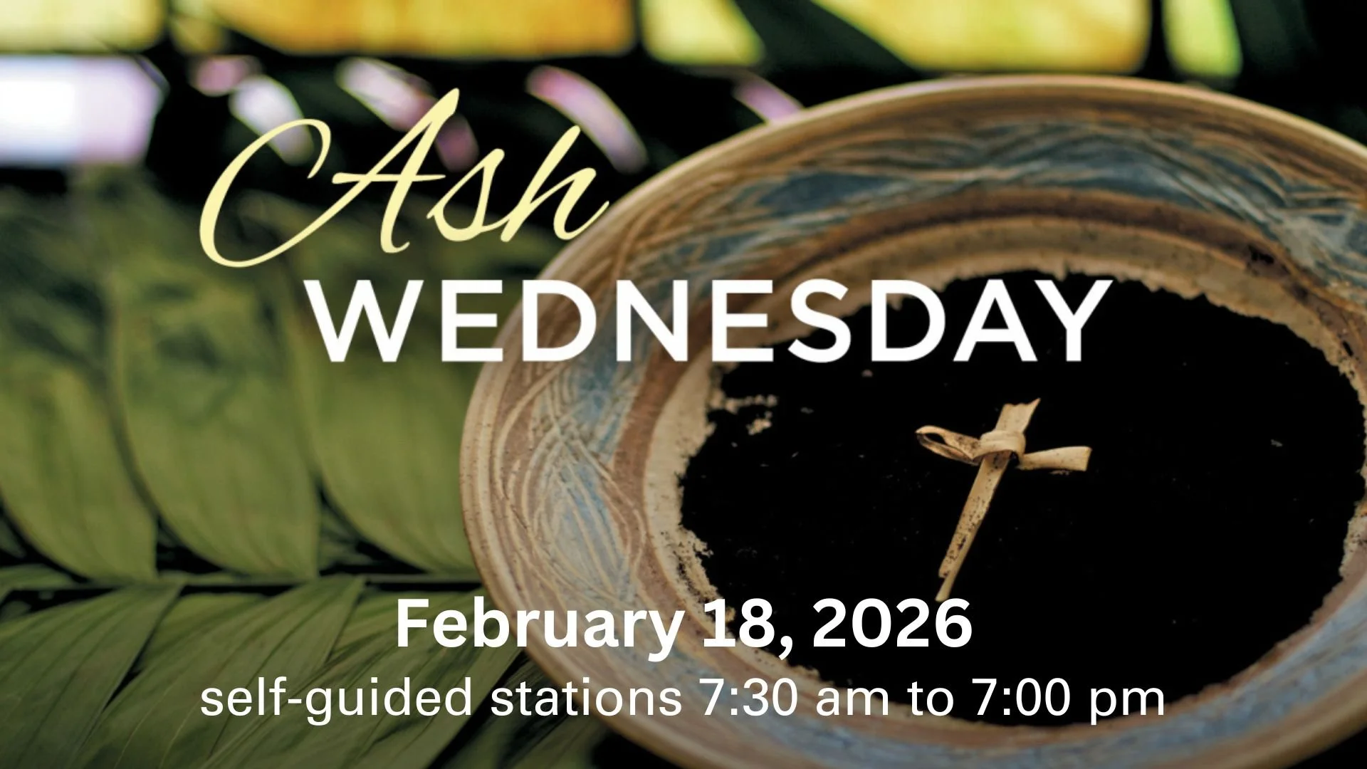 Ash Wednesday 
