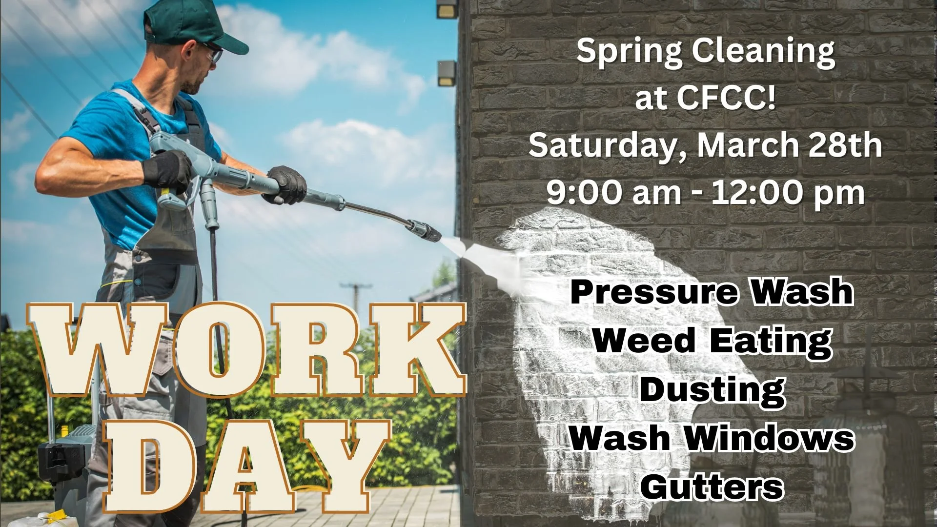 Spring Cleaning Work Day!