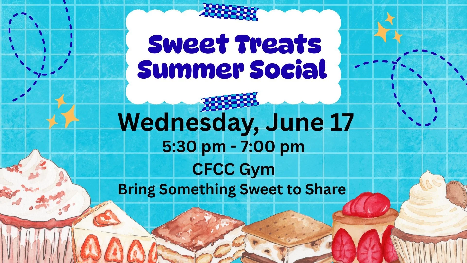 Sweet Treats Summer Social