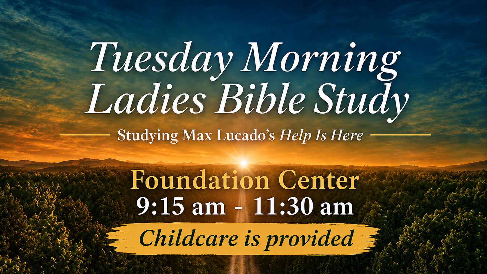Tuesday Morning Ladies Bible Study