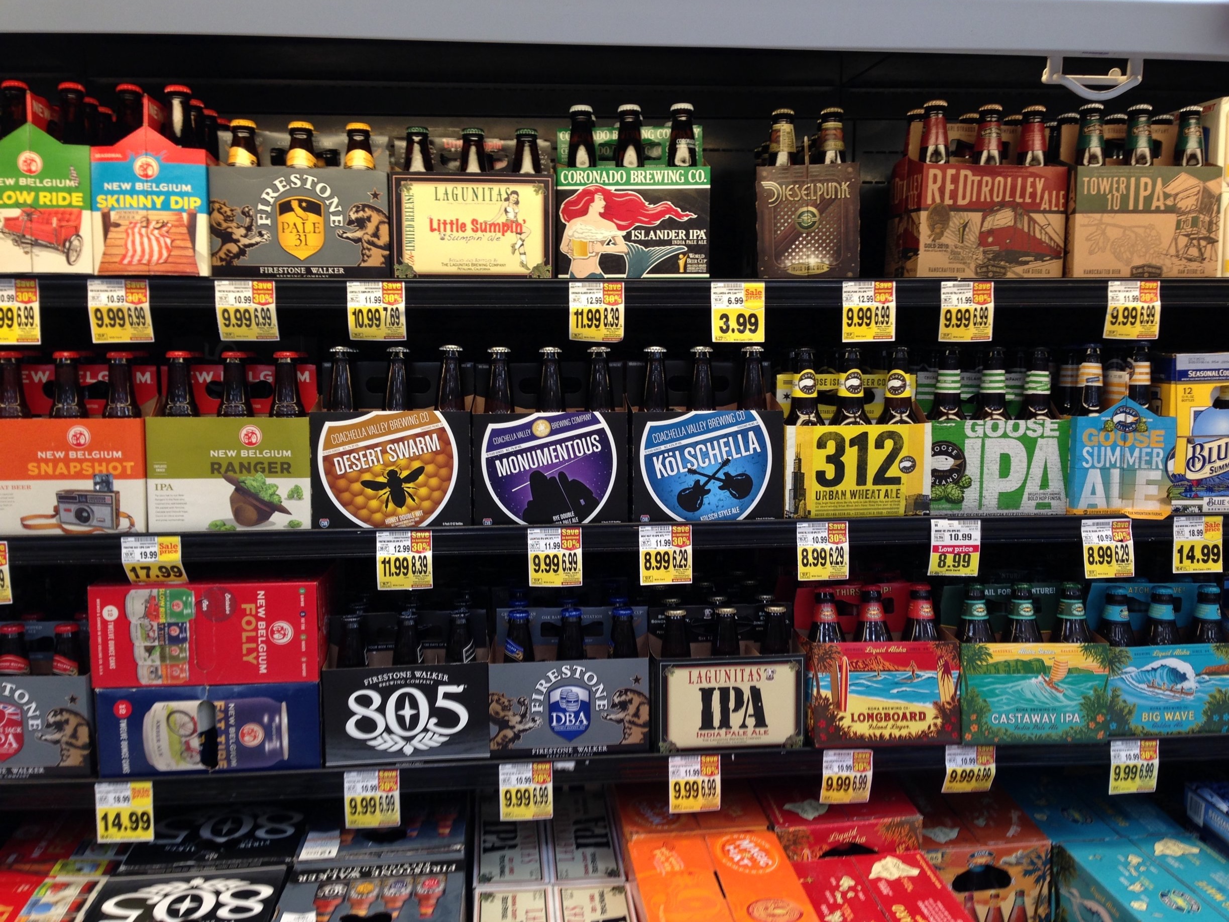 The CVB mark is visually strong and can be read and recognized from afar. The same characteristics are reflected in all their beer labels, six packs, and signage as well. With a vast and growing list of other microbreweries vying for shelf space, the CVB brand stands out.
