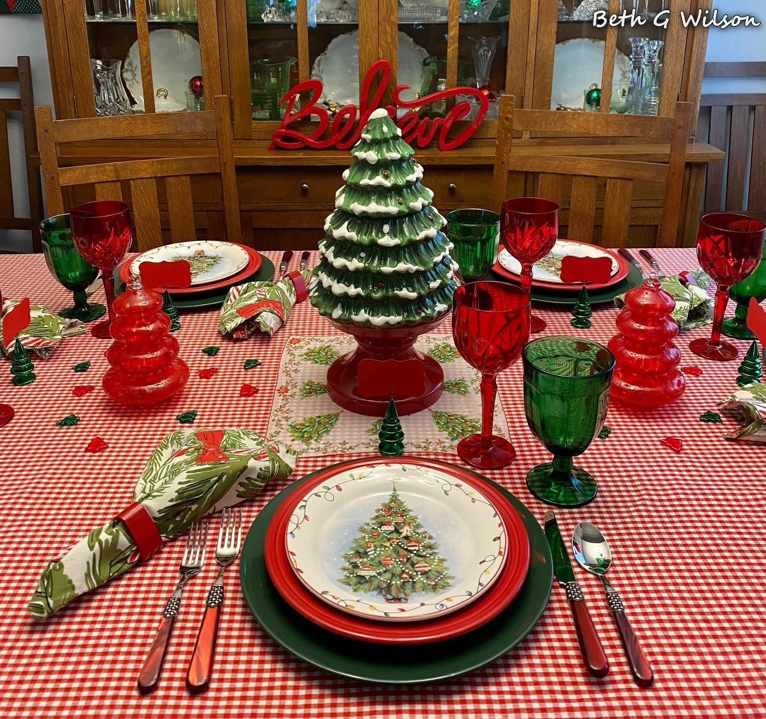 Centerpiece Spode Christmas Decorations Spode Christms Tree Sugr