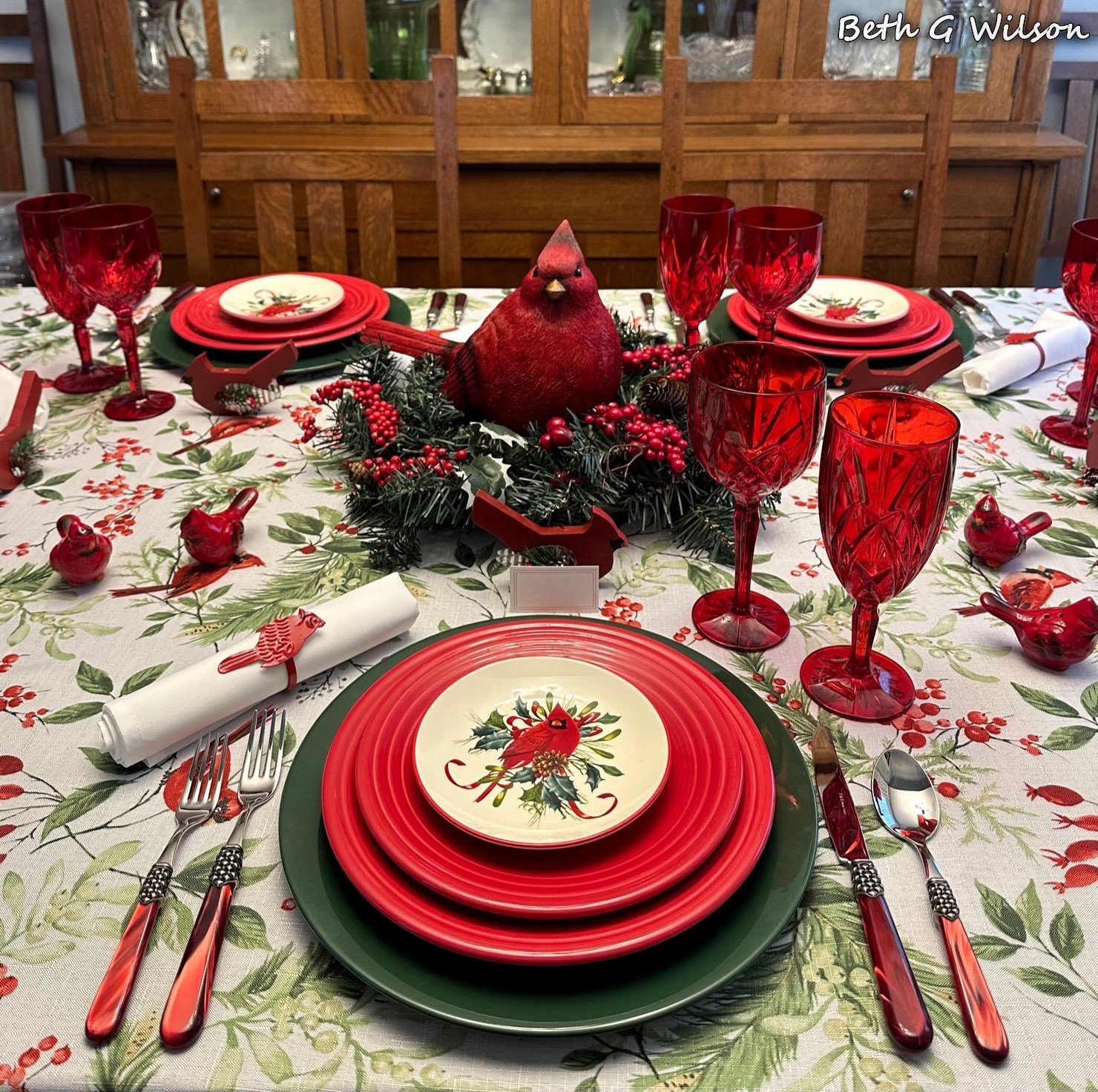 A Valentine's Day Tablescape — Whispers of the Heart