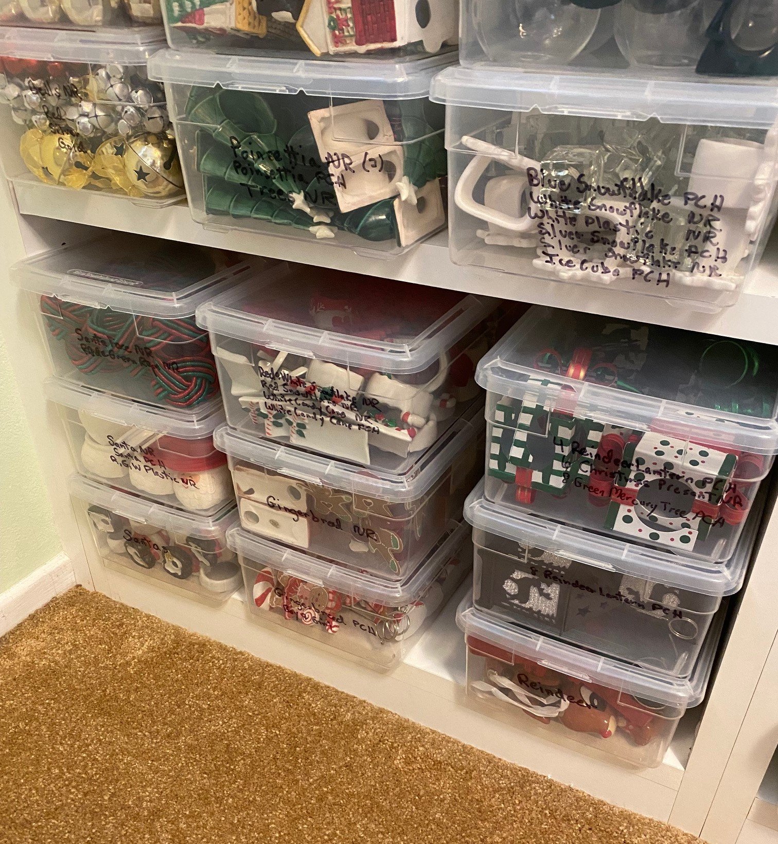 I made some storage bins of different sizes that fit perfectly and can  stack inside the drawers. : r/LegoStorage