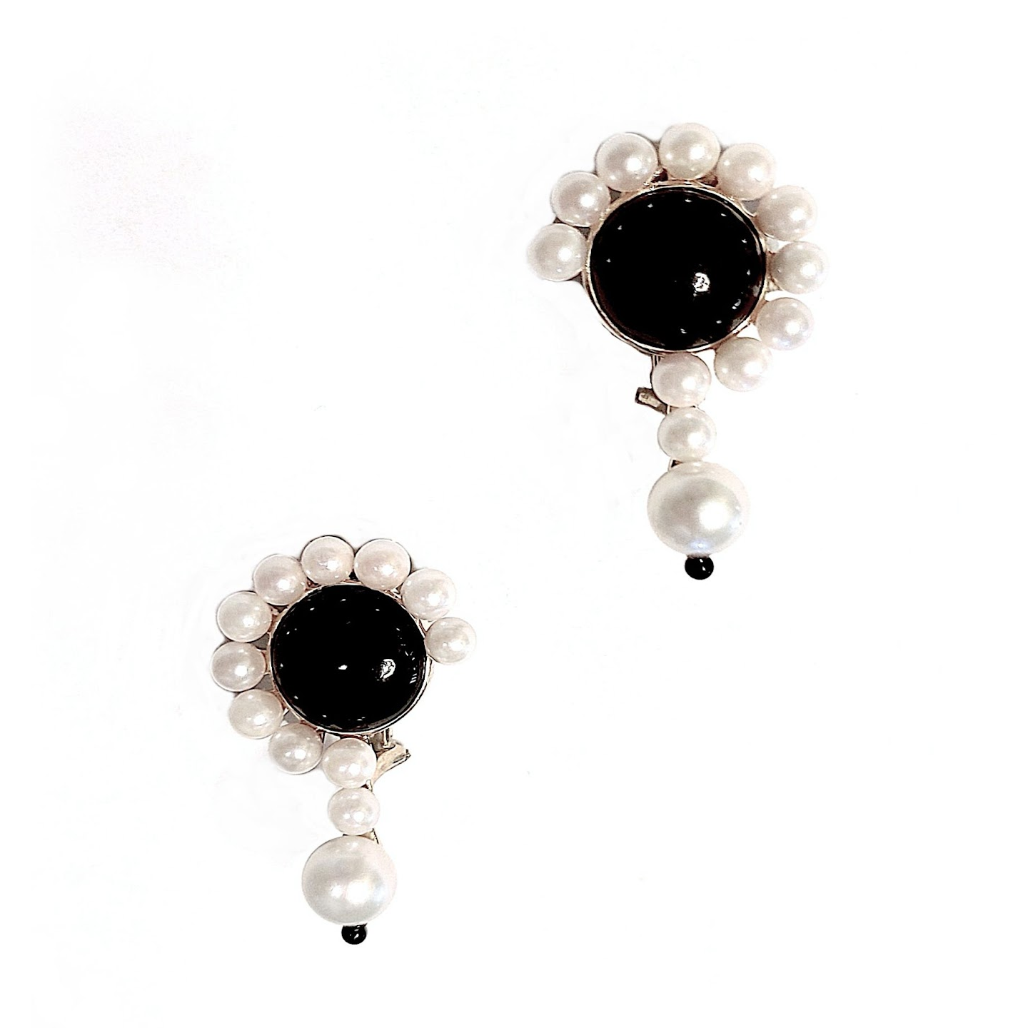 "Eclipse" Pearl Earrings