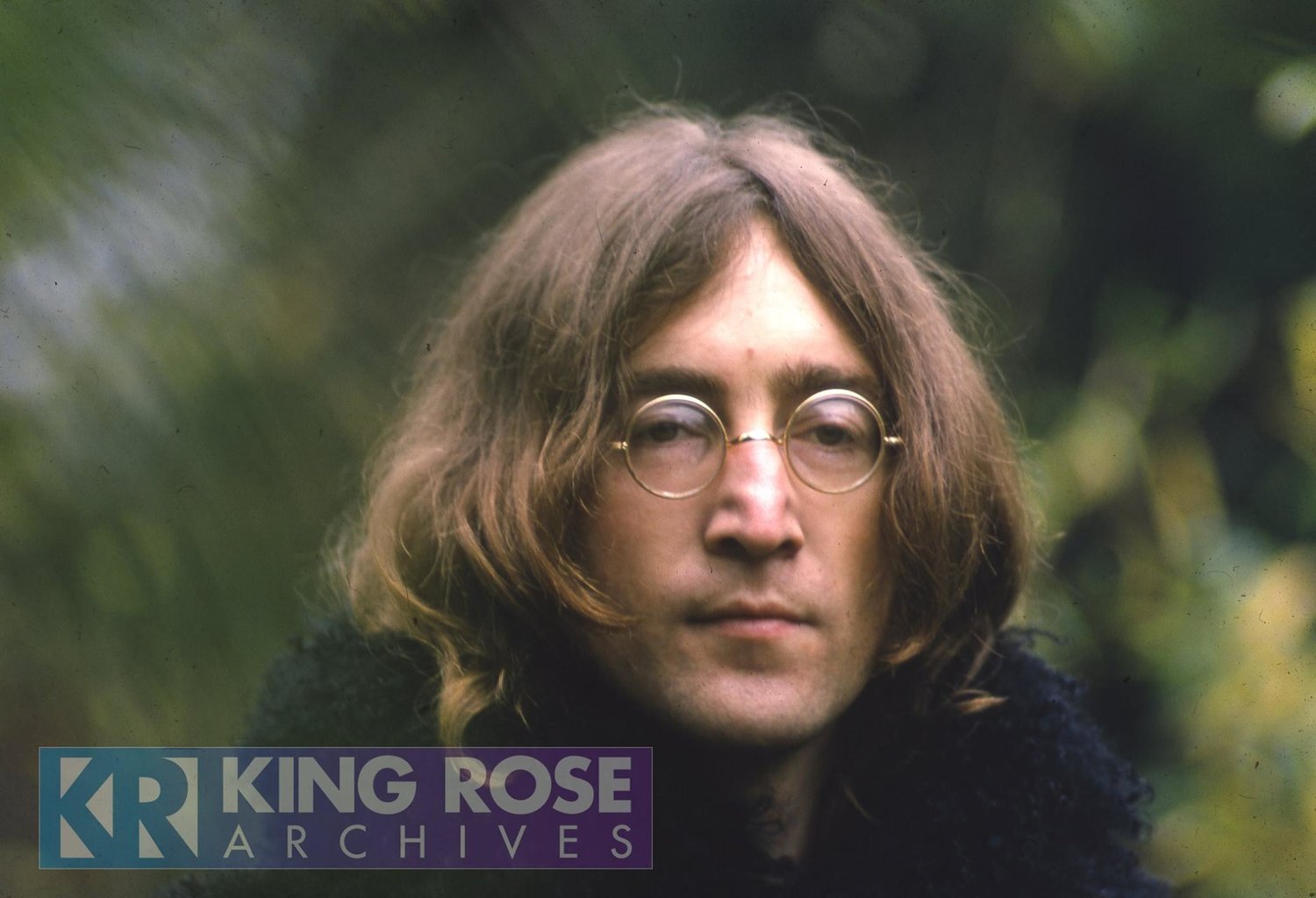 John Lennon Out for a Walk in 1968