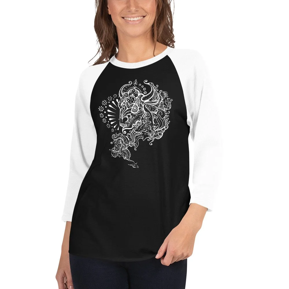 unisex-34-sleeve-raglan-shirt-black-white-front-6390f8eebe15f.jpg