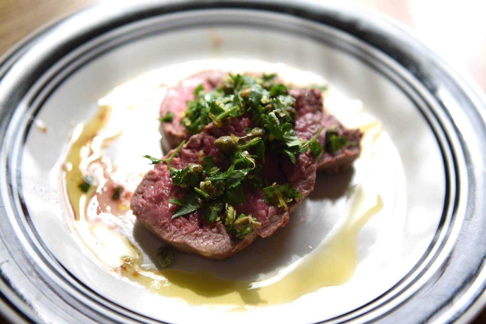 Fillets of Beef with Gremolata