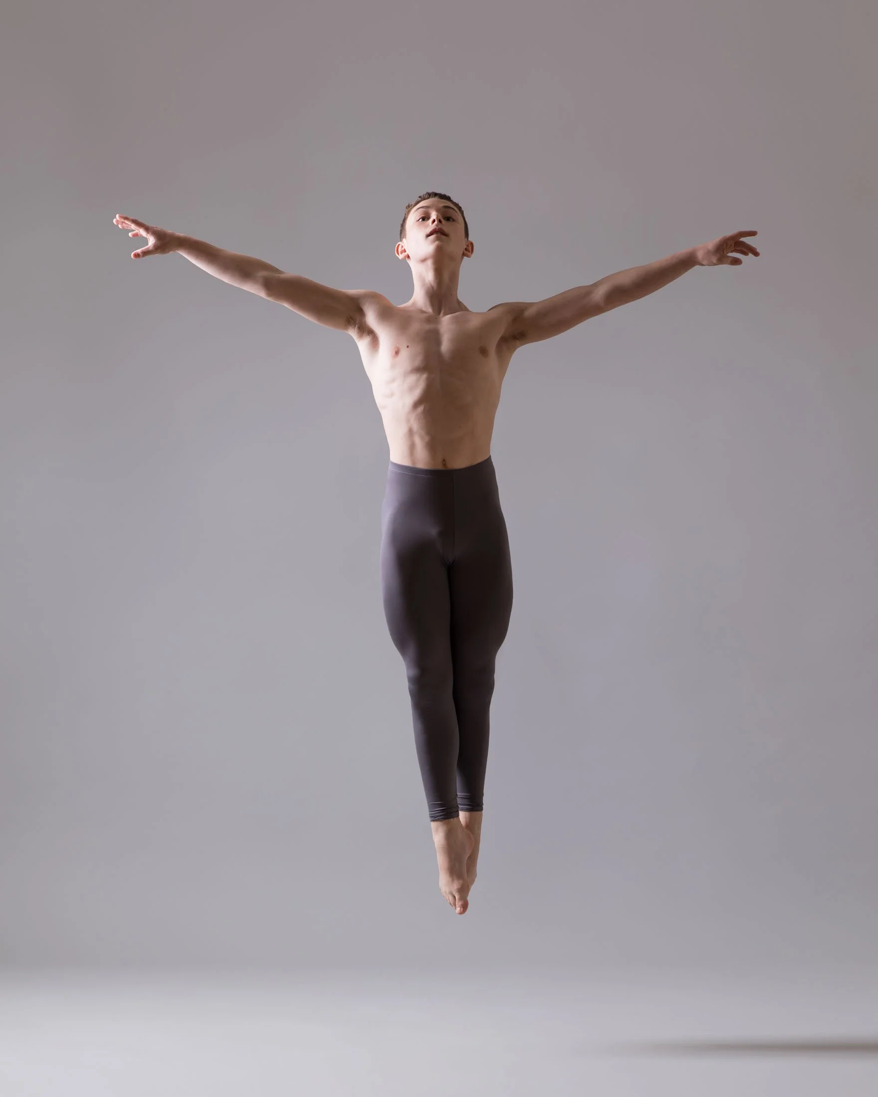 dance portrait on studio background in the Main Line