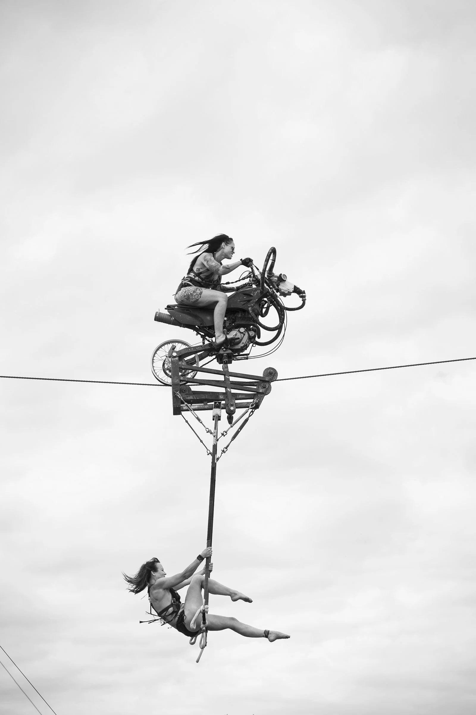 H-D High-Wire Moto-Circus