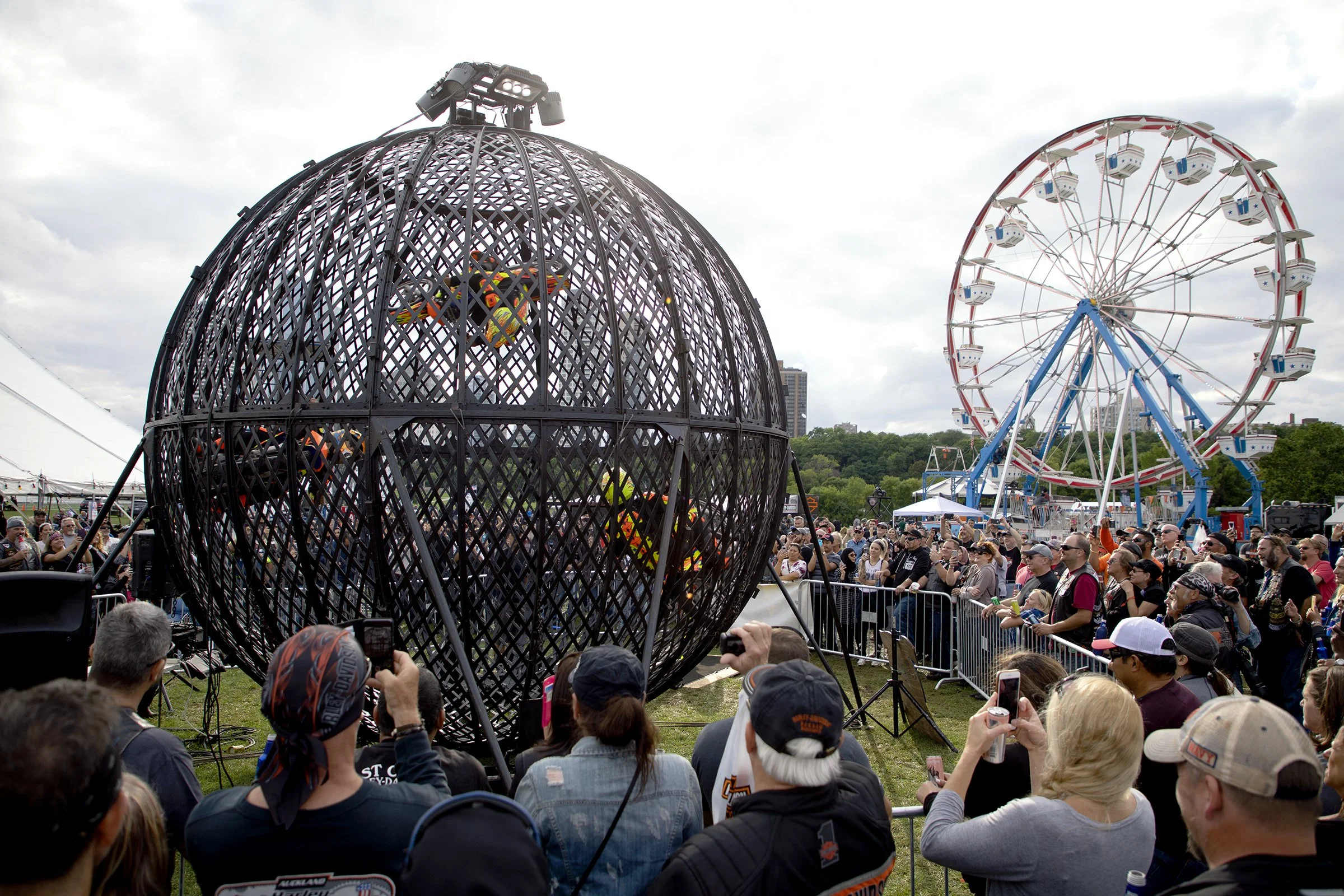 H-D Sphere Moto-Circus