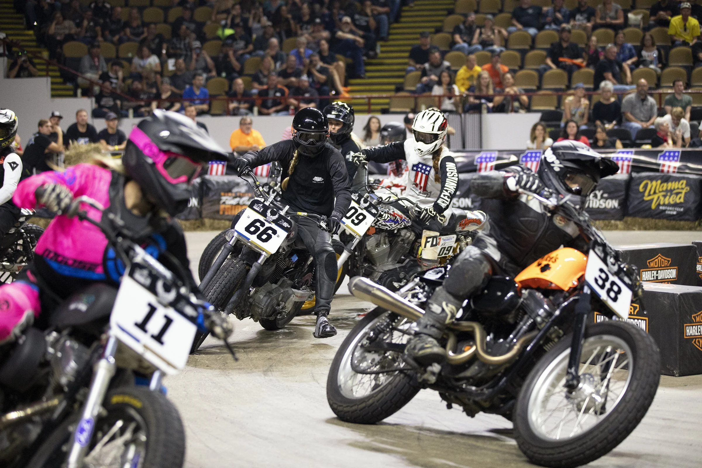 Indoor Flat Track Racing – Riders