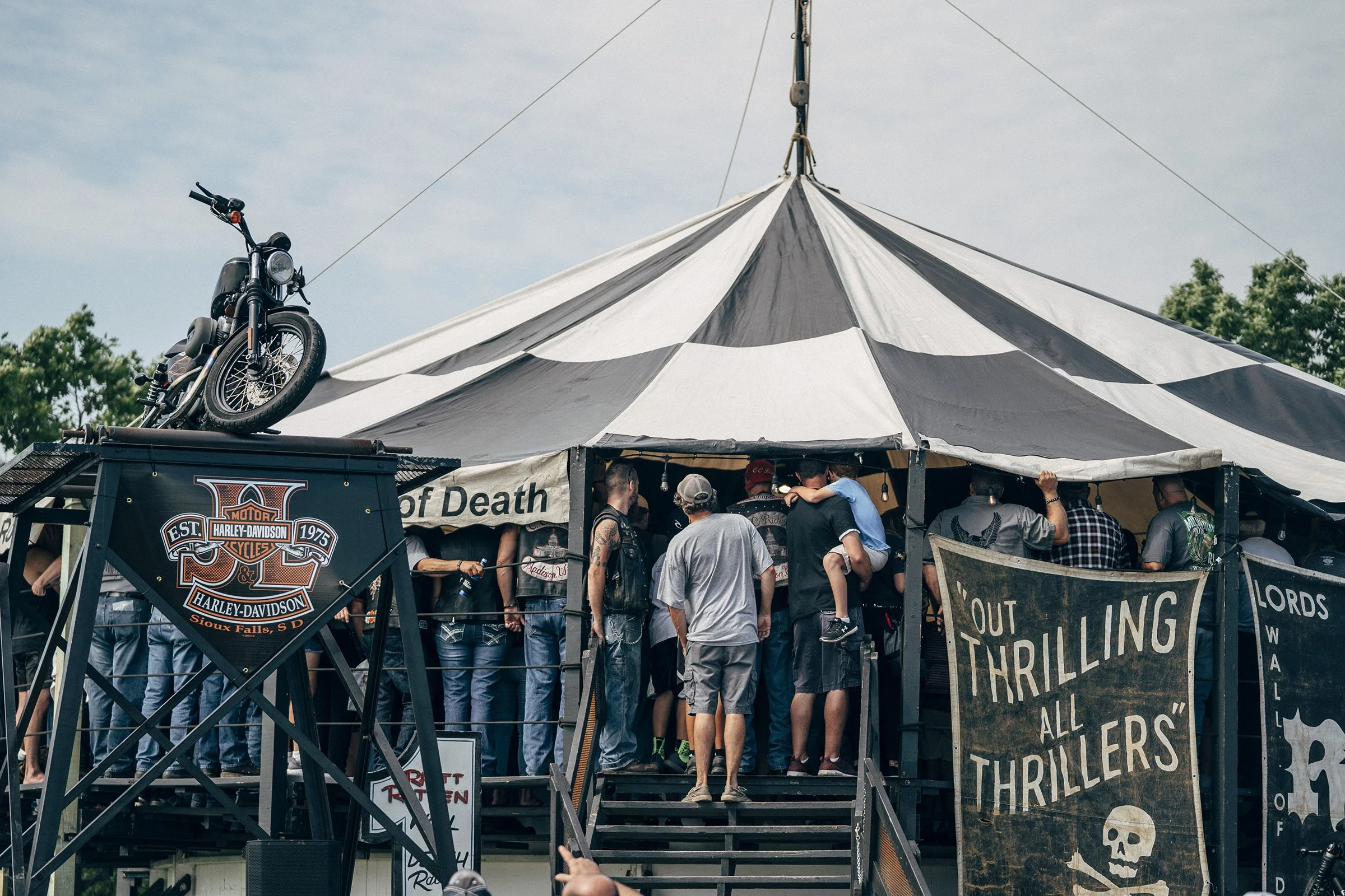 H-D Wall of Death Moto-Circus