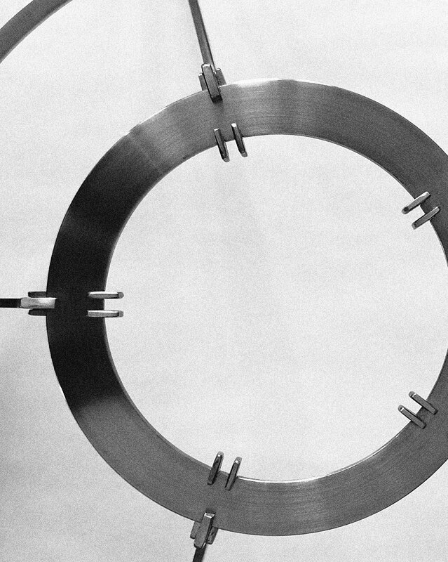 cover - center hoop and handles/ mounting method/ view from inside// osłona - montaż promieni do środkowej obręczy/ widok od wewnątrz ^ top