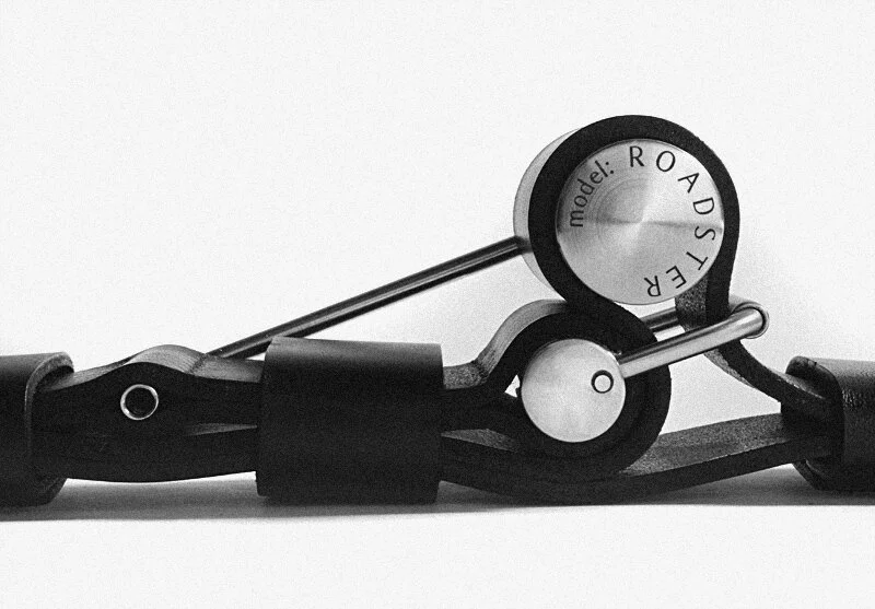  regulator_ assembled leather straps with autoclamp// gotowe skórzane pasy z zamozaciskaczem 