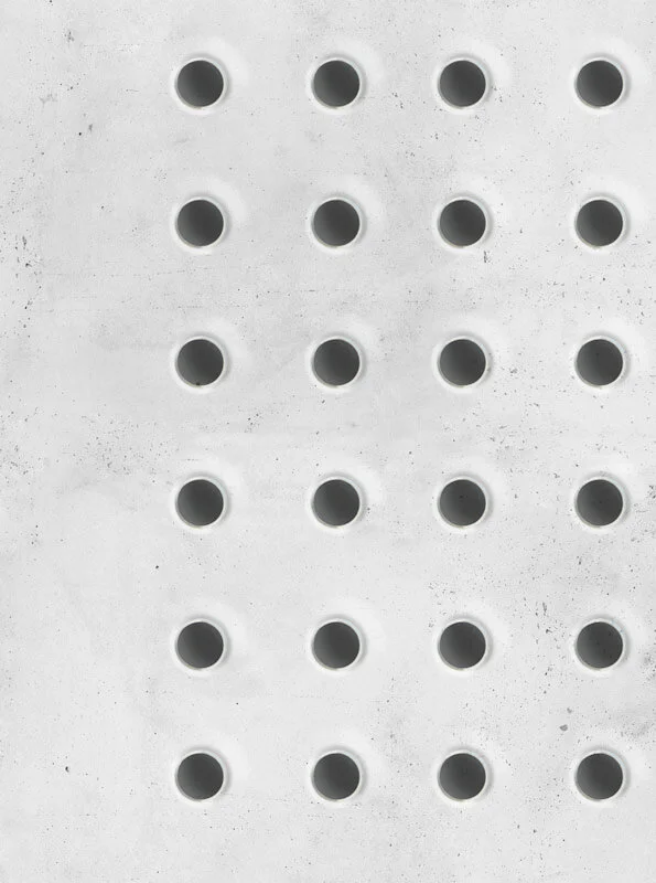  MECHANIC/ E1/  COOLING TABLE /   AMPLIFIER SET/ in progress/ perforated concrete [render]// perforowany beton 