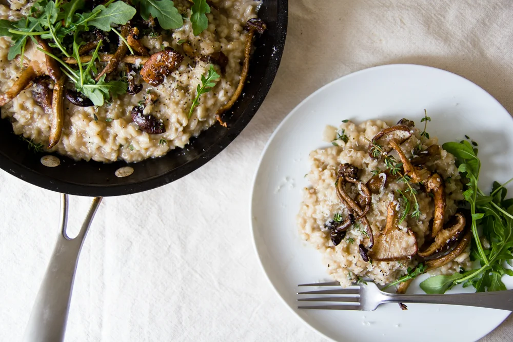 Mushroom and Thyme Risotto