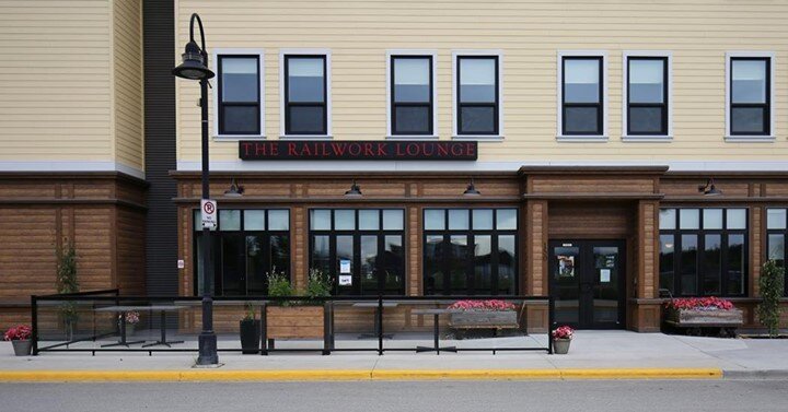 Buildings are never fixed in time. They shift their shapes and evolve. As an example, @raveninn_yxy added a patio this summer to accommodate more people in the new restaurant. 

#northernfrontstudio #yxy #architecture #architect #architects #design #