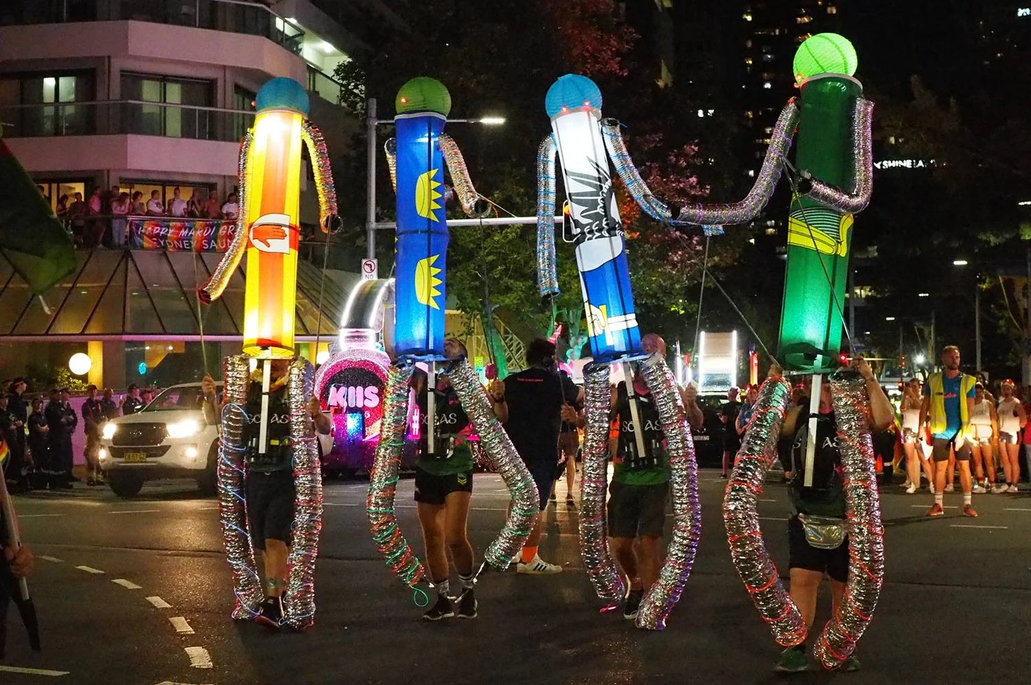 The four provinces join the Sydney Gay and Lesbian Mardi Gras.
