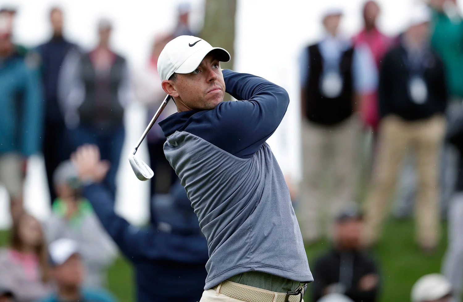 Rory McIlroy on his way to victory at the Players Championship in Florida. Picture: Lynne Sladky