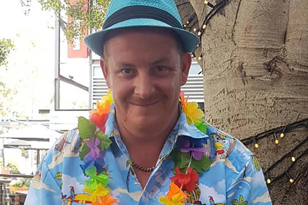 Francis Shanley was on his way to work when his ute was struck by a truck.