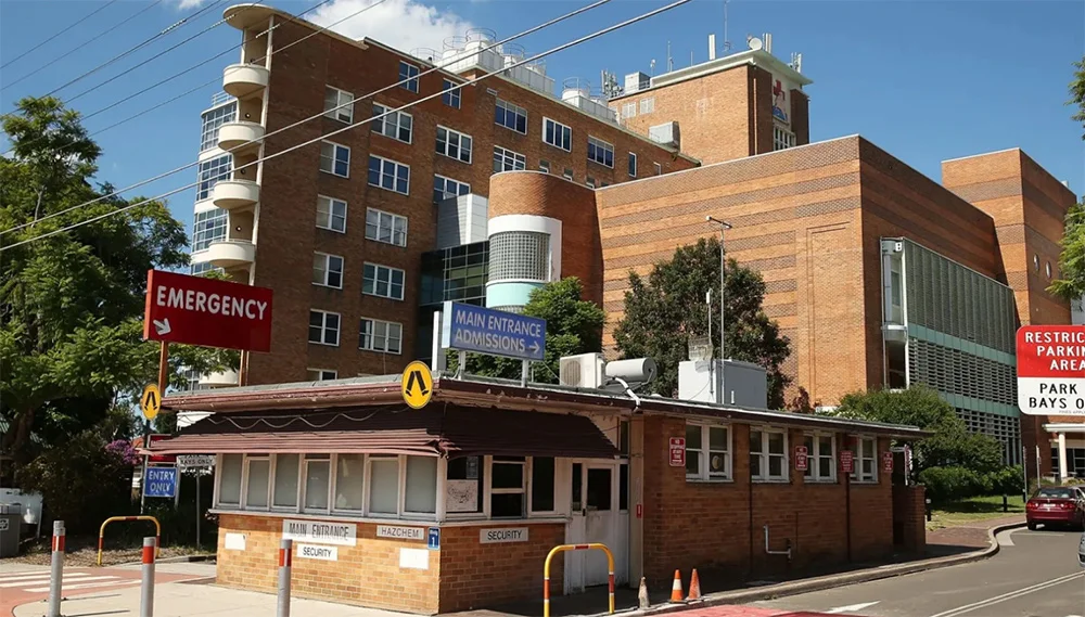 Concord Hospital where Mr Keegan worked as a nurse in 2013.