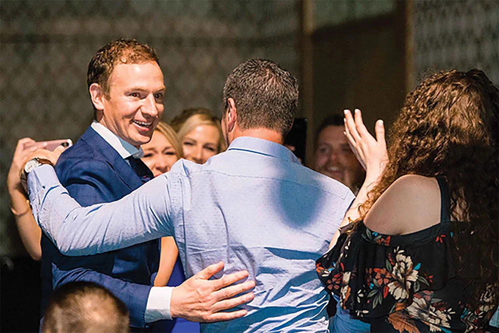 Andrew Harte took out Young Entrepreneur at the 2018 Irish Australian Business Awards.