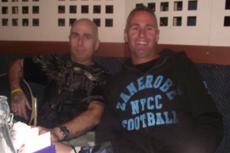 The Pennie family said Paul (left) struggled to cope after the sudden death of his brother Keith (right).