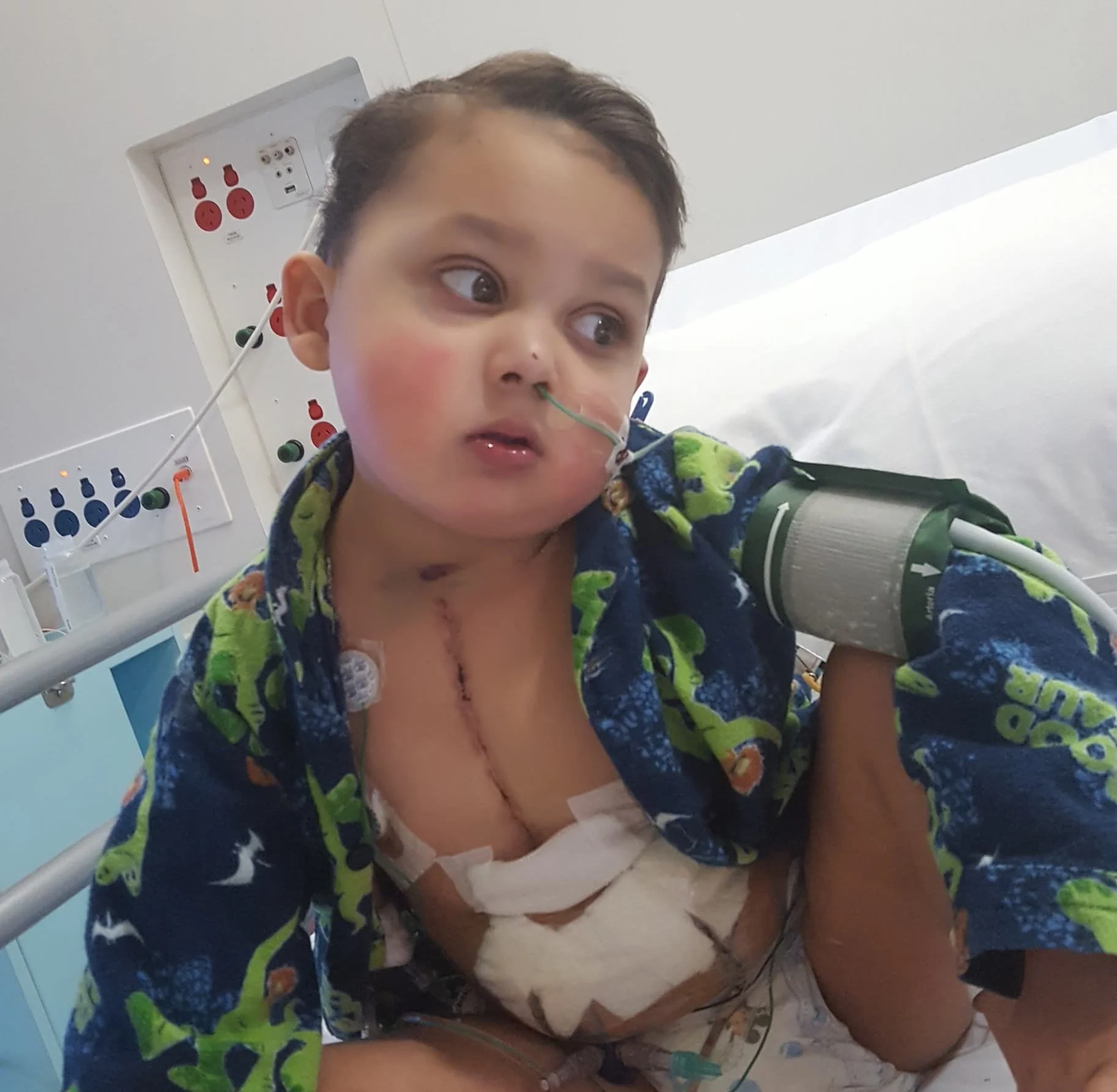 David Glass is recovering well on immunosuppressant drugs after his heart transplant.