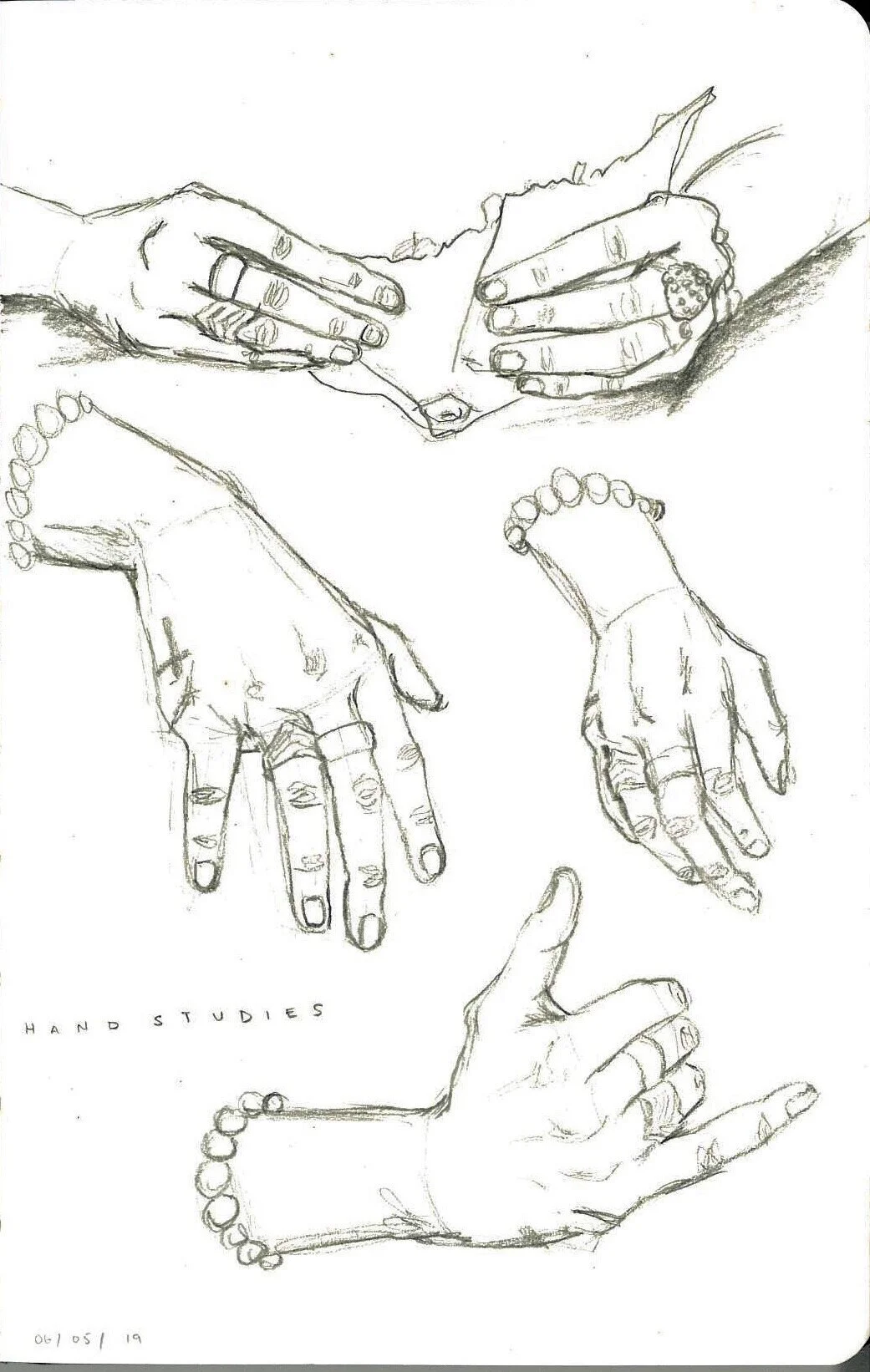 HAND STUDIES