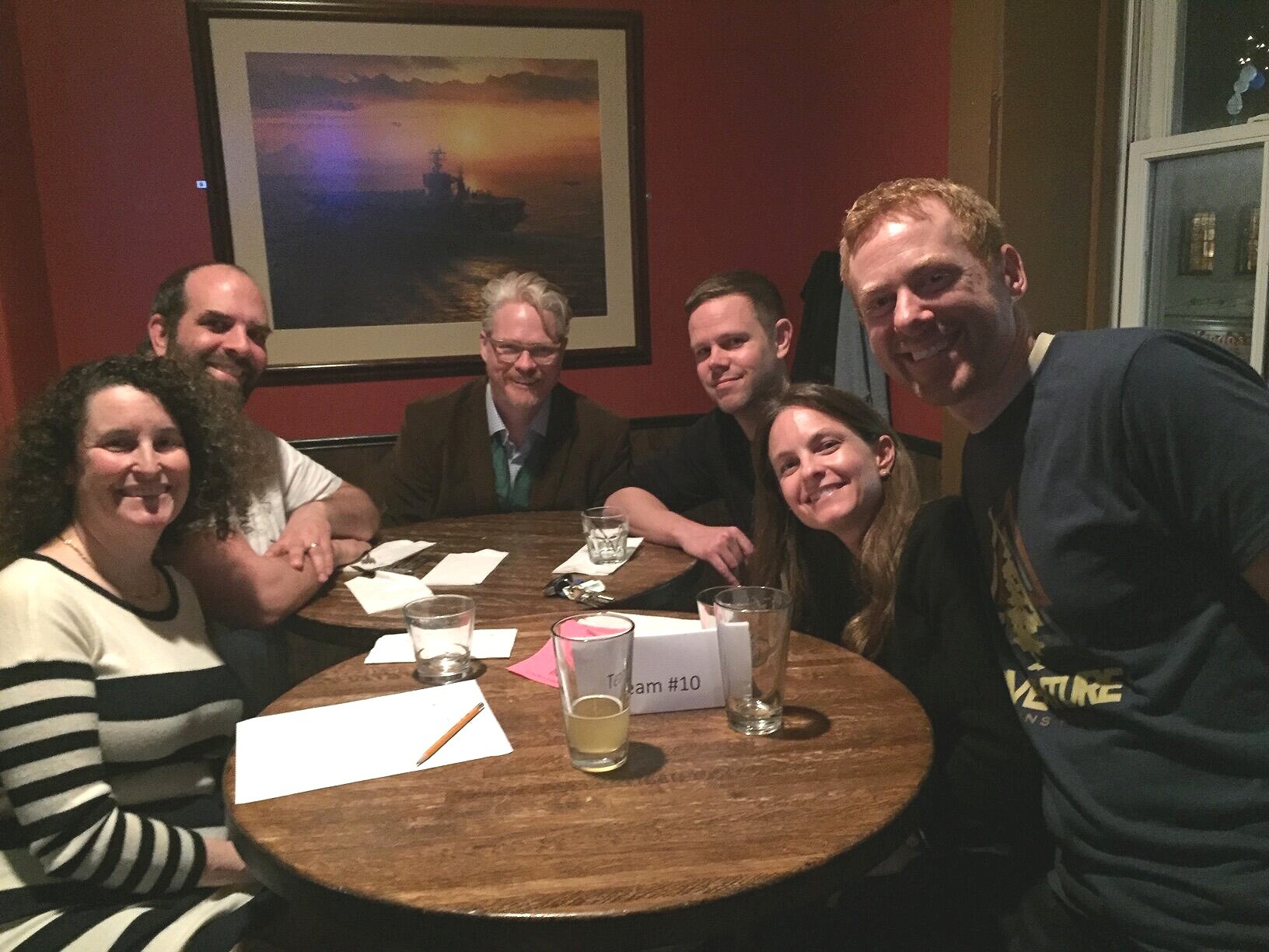A Drinking Team with a Trivia Problem (1st Place)