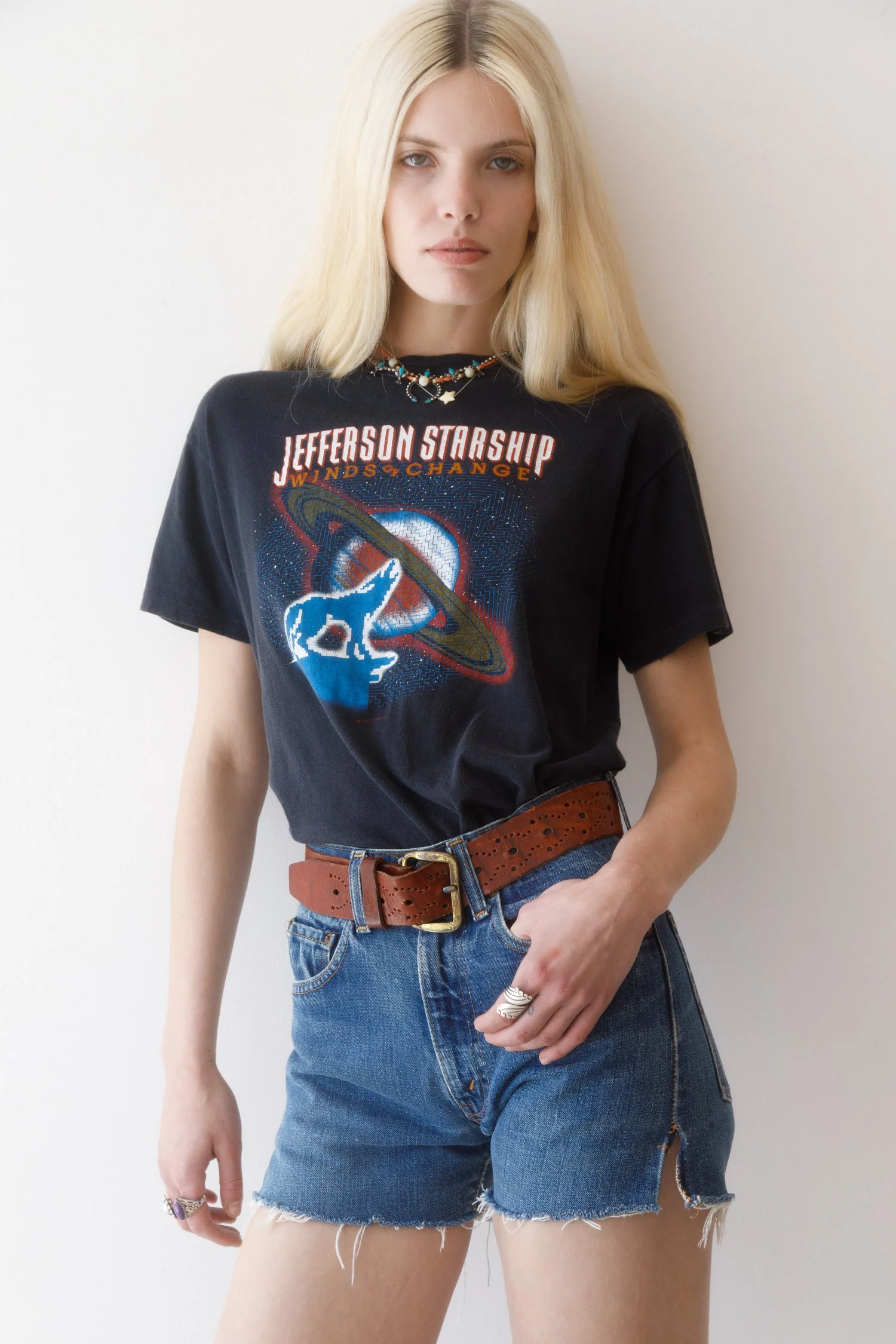Jefferson Starship Vintage T-Shirt — Spanish Moss