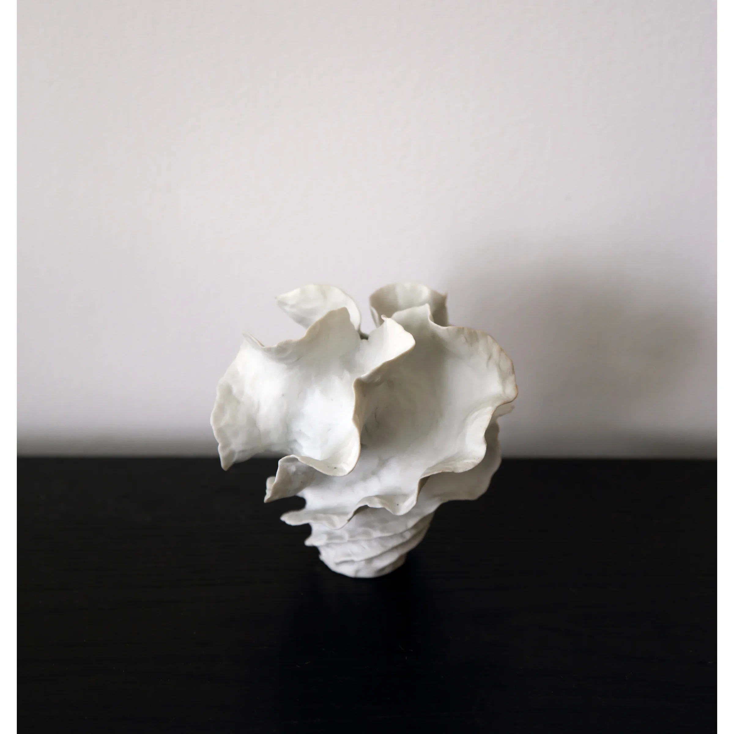 White Spiral Vessel