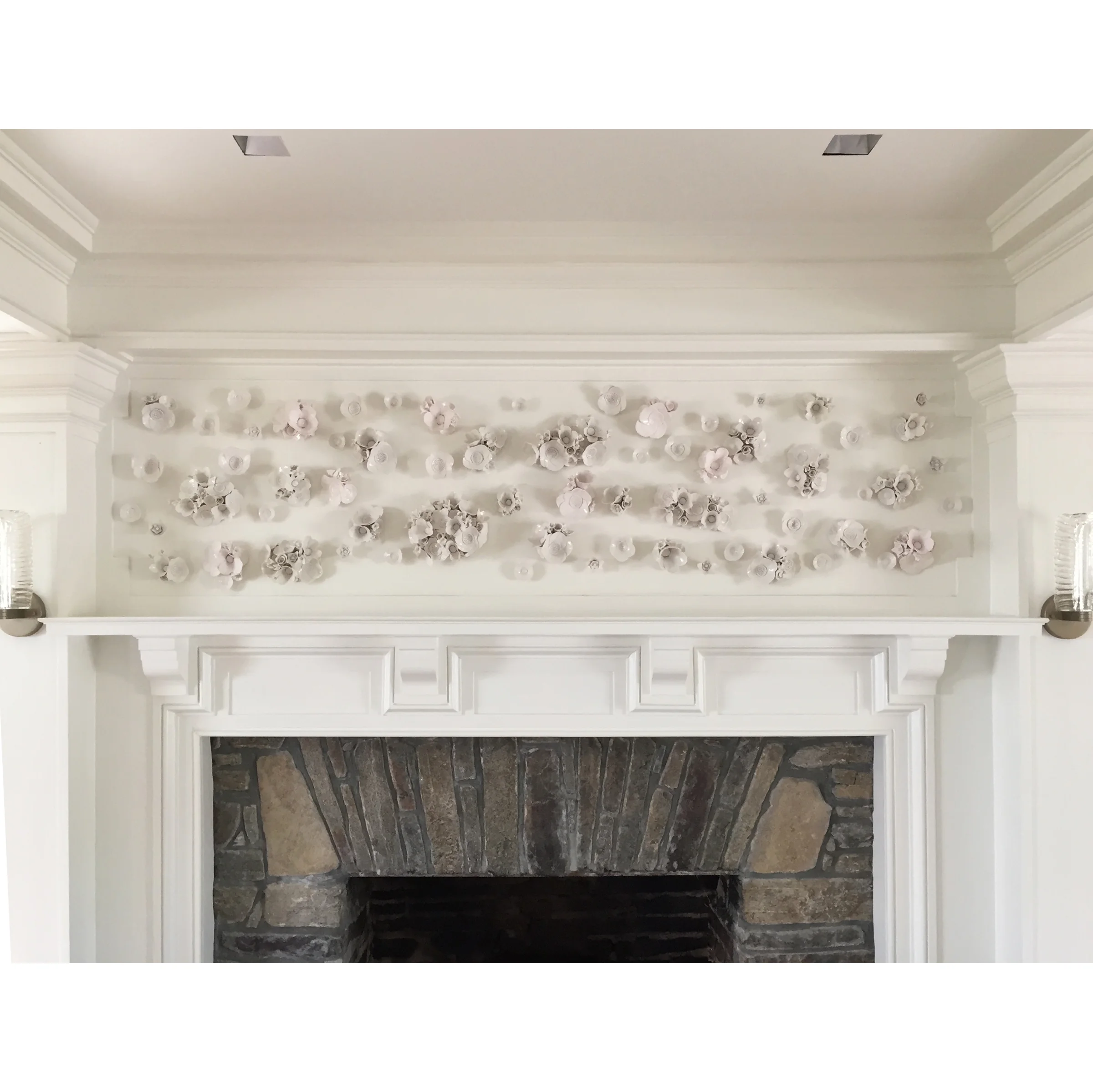 Porcelain Flower Collage