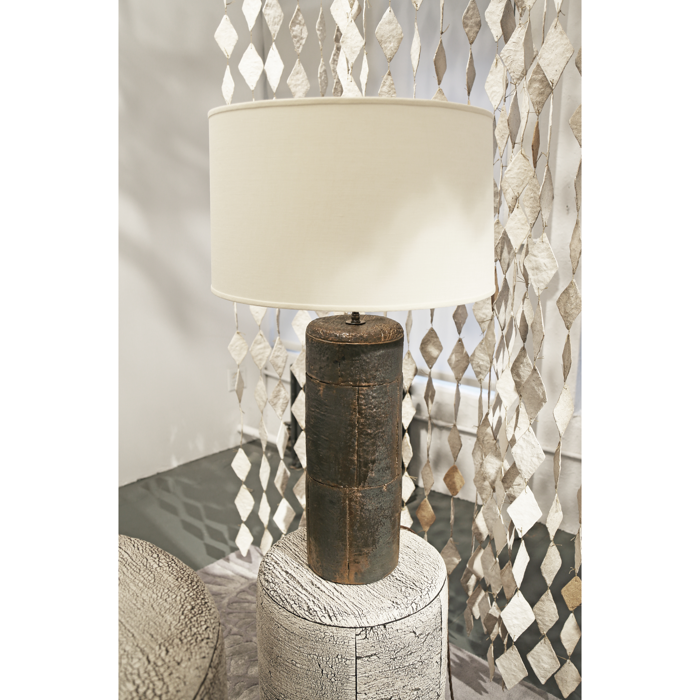 Birchbark Table Lamp (Pair)