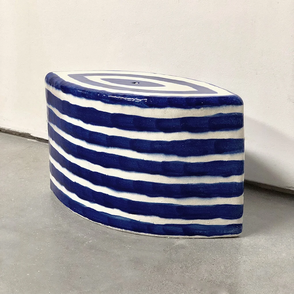 Striped Lamp Base