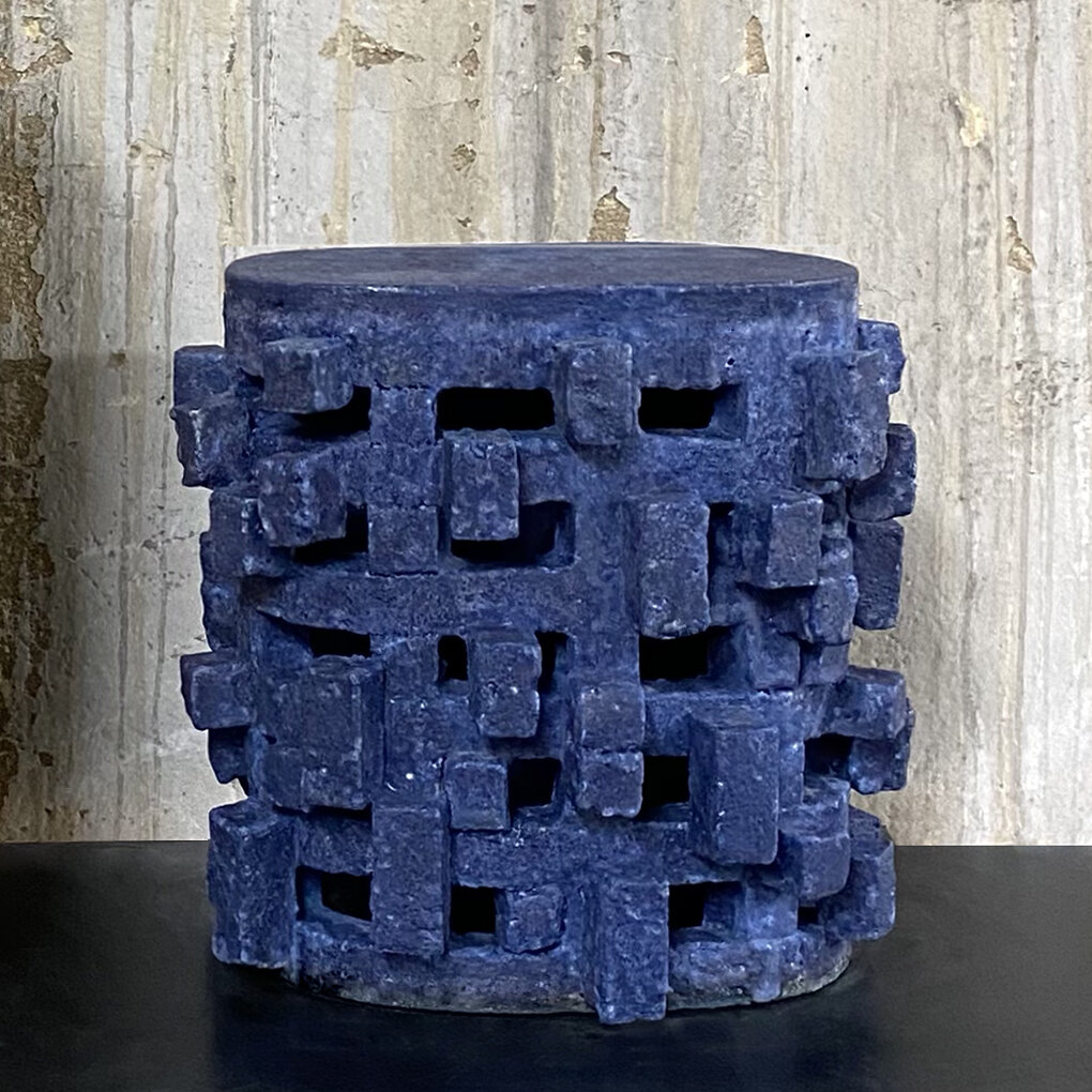 Lattice Side Table/Stool