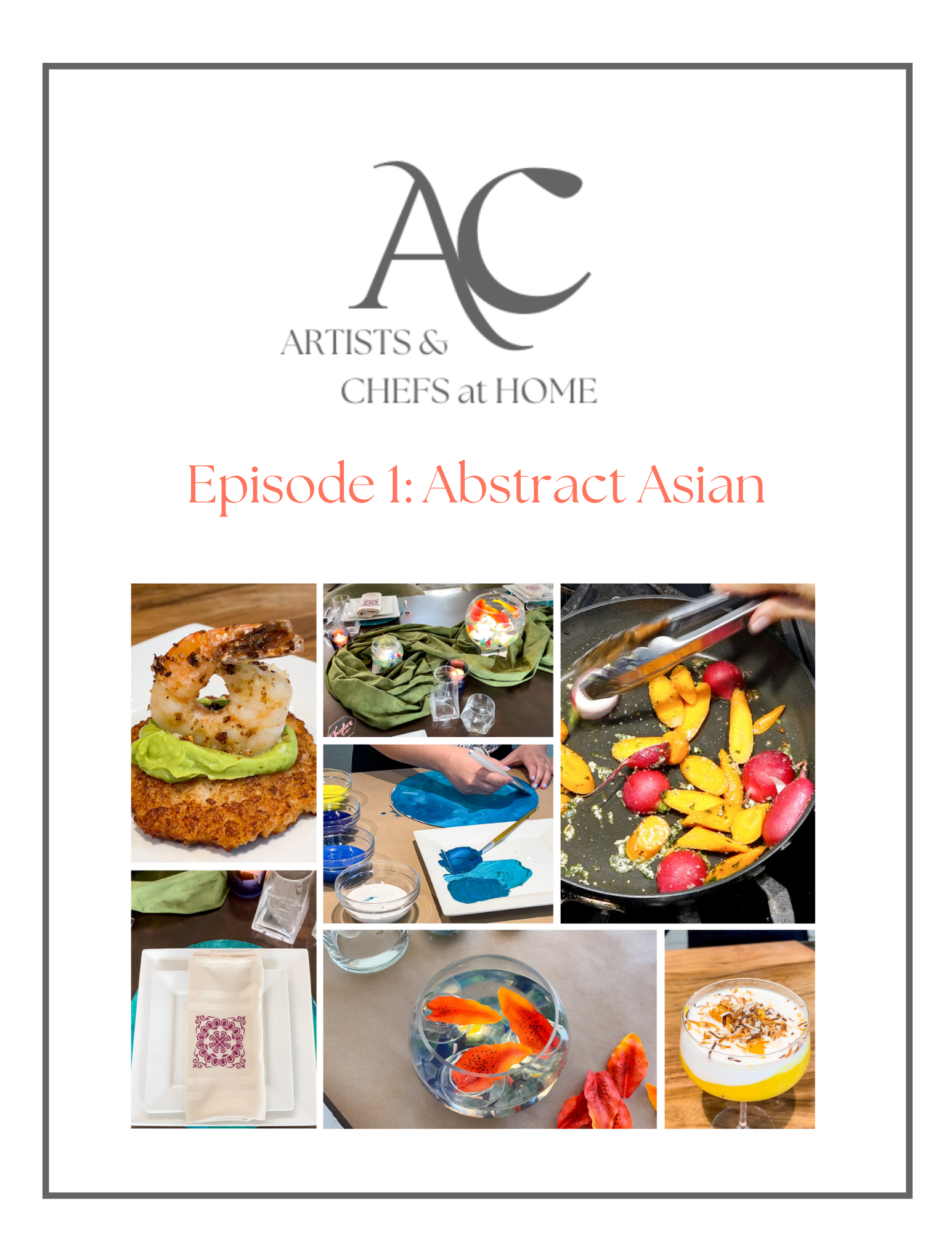Abstract Asian 