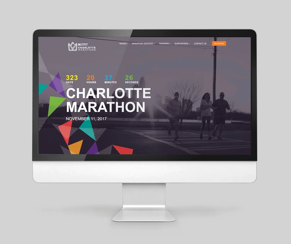 Charlotte Marathon — Goldenrod Design Co.