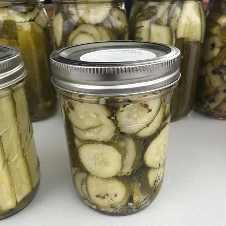 Pickle Your Fancy Virginia Cox, Elizabeth Nowlin, Felicia Pringle Farm fresh eggs, 11 different varieties of pickles , herb infused vinegars, fruit infused balsamic vinegars, seasonal produce, baked goods and other seasonal items or products.