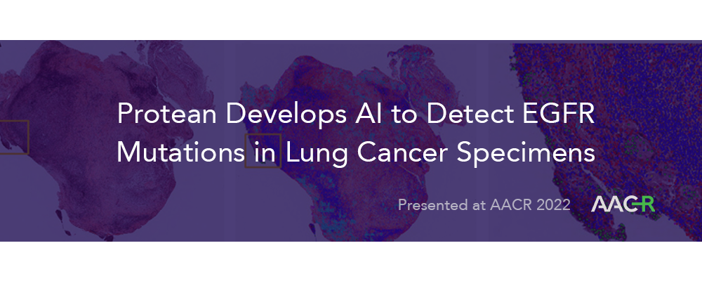 Protean to Present Advanced AI Research at AACR22