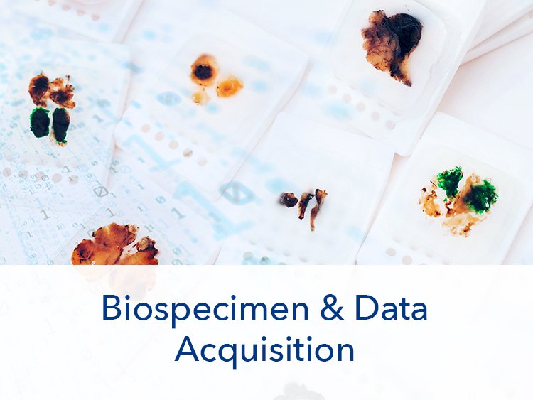 Biospecimen and Data Acquisition