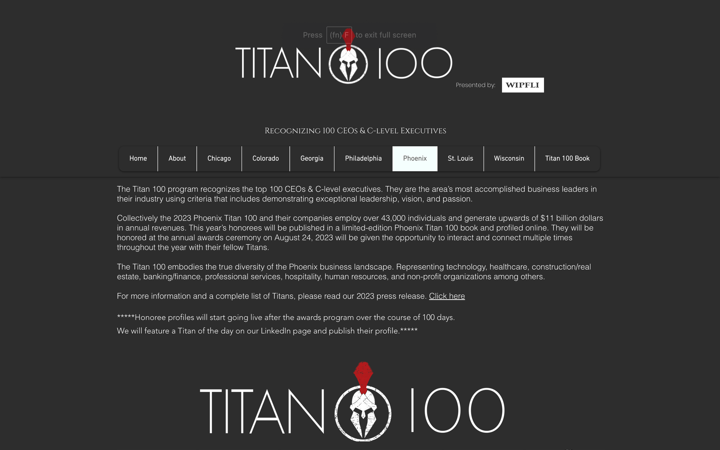 2023 Titan 100 (Copy)