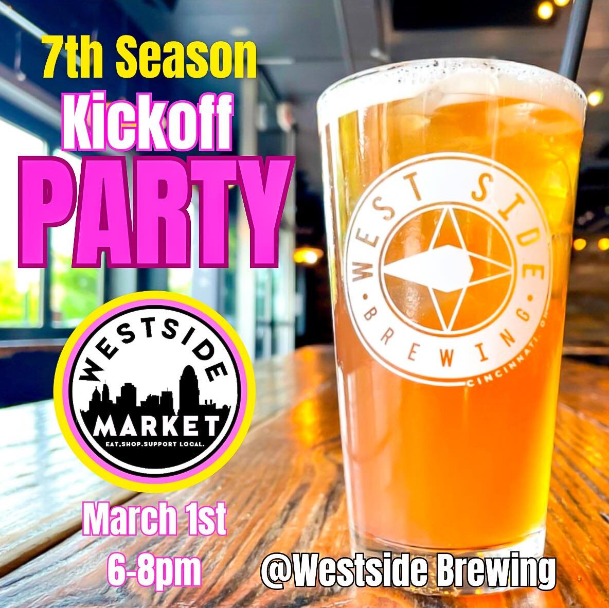 Join us for the highly anticipated kickoff event of the 7th season of the westside Market!
Indulge in a vibrant celebration of local vendors experience, helpful tips for small business owners and community spirit.
Whether you're a seasoned market ven