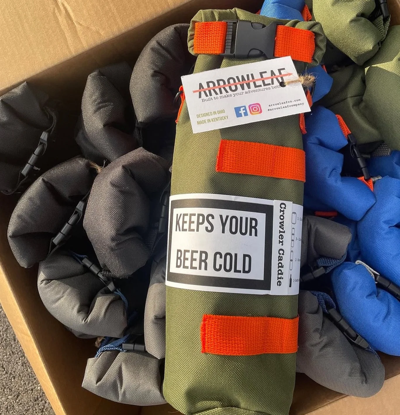 Say hello to @arrowleafcompany the creative mind behind Arrowleaf, a lifestyle brand made for outdoor adventurists and lovers of local craftsmanship! 🌲🚴

What started as an idea for an insulated bicycle bag has grown into a full line of thoughtfull