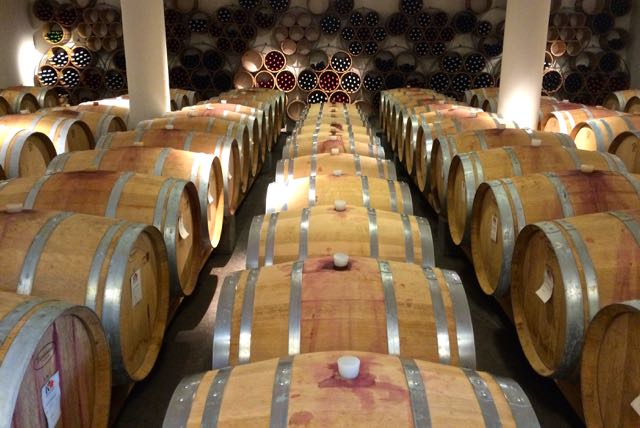 Barrels of Tuscan red