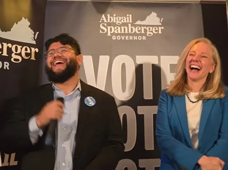 Latinos For Spanberger Virginia Votes Bus Tour Event